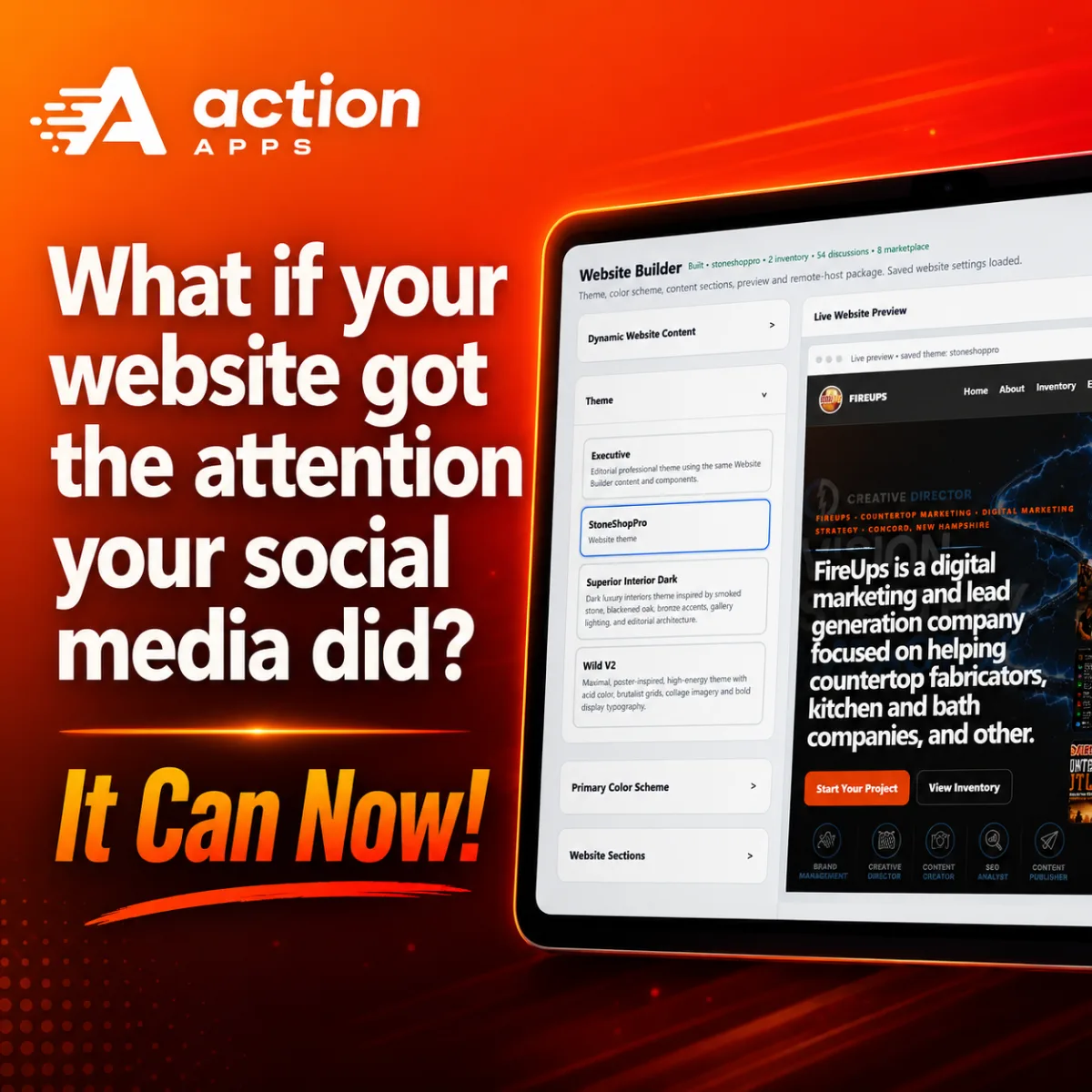Built for SEO, AEO and the Next Generation of Search — Action-Apps Websites - It's Here!